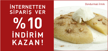 �nternetten sipari�lerde %10 indirim uyguluyoruz.